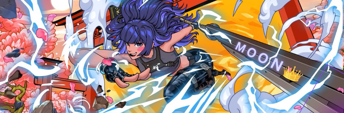 MOON (power up/arc) tweet media