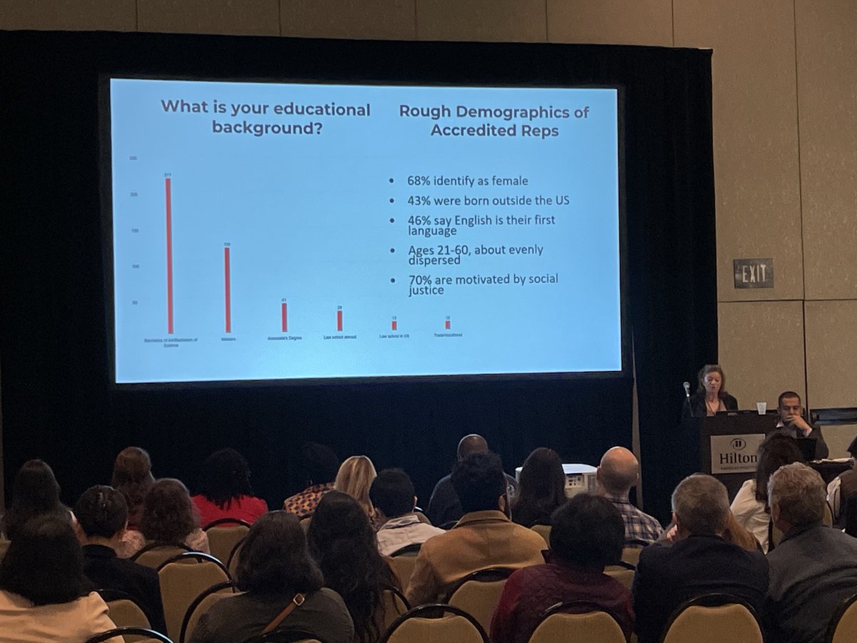 Happening today!! Robyn Lieberman, Associate Director, Strategic Initiative for Migrants and Refugees at Villanova, presents on Building Legal Representation Capacity through DOJ Accreditation at the 2024 National Immigrant Inclusion Conference.

#NIIC2024 #ImmigrationAdvocacy