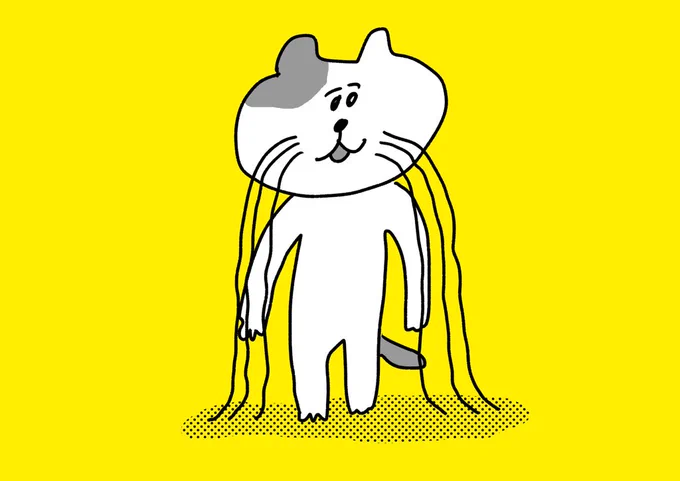 長期の休みだった猫#おほまんが 