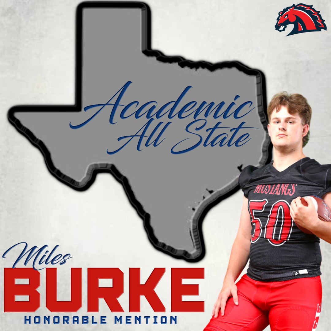 Congratulations to Miles Burke for earning the prestigious Academic All-State honors!

This recognition highlights your incredible dedication to excelling both in the classroom and in athletics. You’ve shown what it truly means to be a leader and a role model.

#AcademicAllState