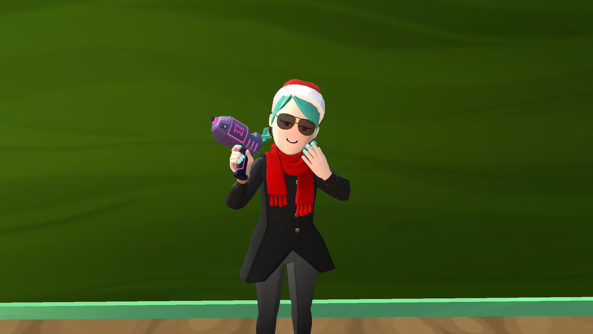 TarapeuticVR's tweet image. New Jumbotron themed Maker Pen skin available exclusively for Rec Room Plus! 👀 (If you didn't know, you can buy RR+ for a little discount through rec.net. I buy mine for a whole year to save.) Also some pics of decorating my dorm for xmas! #recroom #dorm #xmas