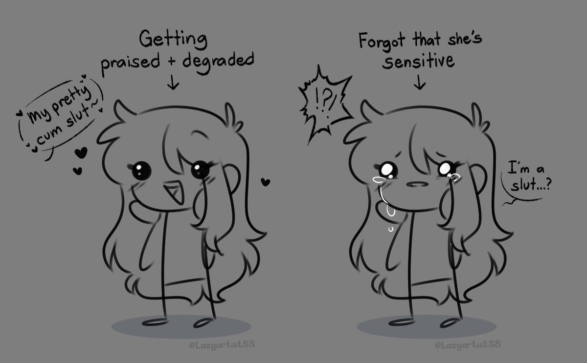 Part of having an emotionally sensitive but freaky girlfriend