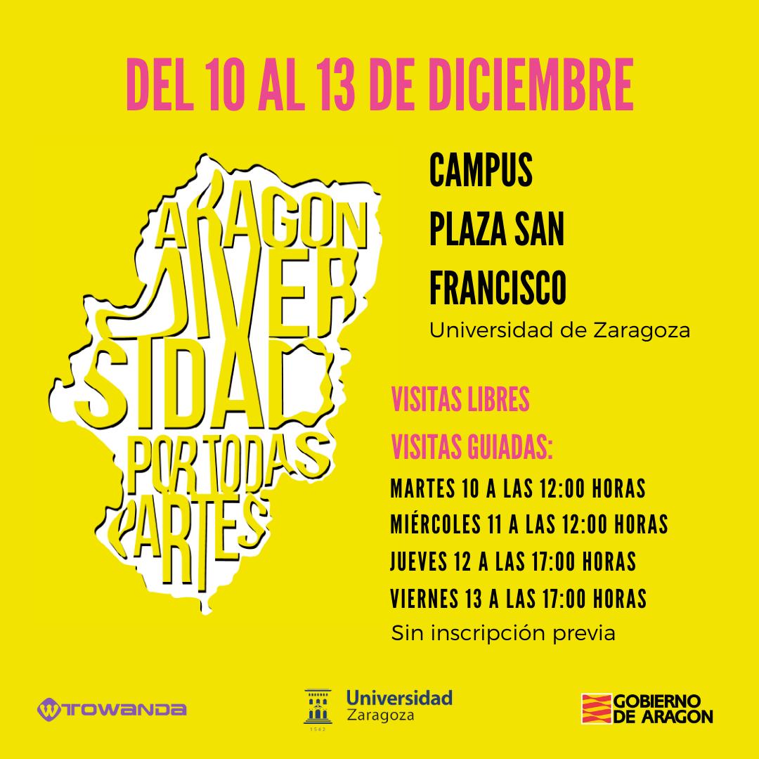xtodaspartes's tweet photo. ¿Creías que tras 28 comarcas y 60 localidades visitadas por #AragónDiversidadPorTodasPartesYTodasLasAulas en 4 años íbamos a descansar hasta que el año próximo terminemos de visitar tooodas las comarcas aragonesas ? Noooo, esta semana en Zaragoza tienes expo y visitas guiadas! https://t.co/2mApFDtghb