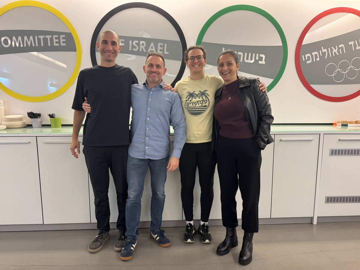 Olympic_Israel's tweet photo. 5 professionals who work with Olympians of the Israeli squads were certified by the IOC after completing their studies:

🔹Safeguarding in Sport – Loris Afara

🔹Sport Medicine – Gal Dubnov-Raz, Dalya Navot

🔹Physical Therapies – Liat Kogon, David Reznik

Well done 👏🏻 https://t.co/eZ06nQtxuC