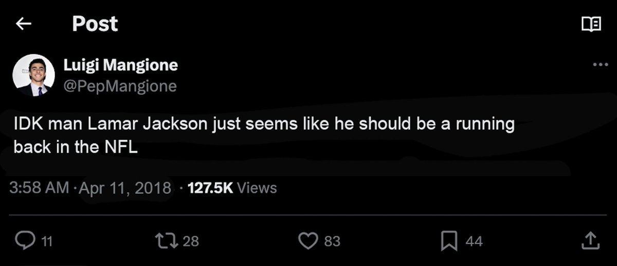 Who would've thought the health care hitman would have such bad football takes