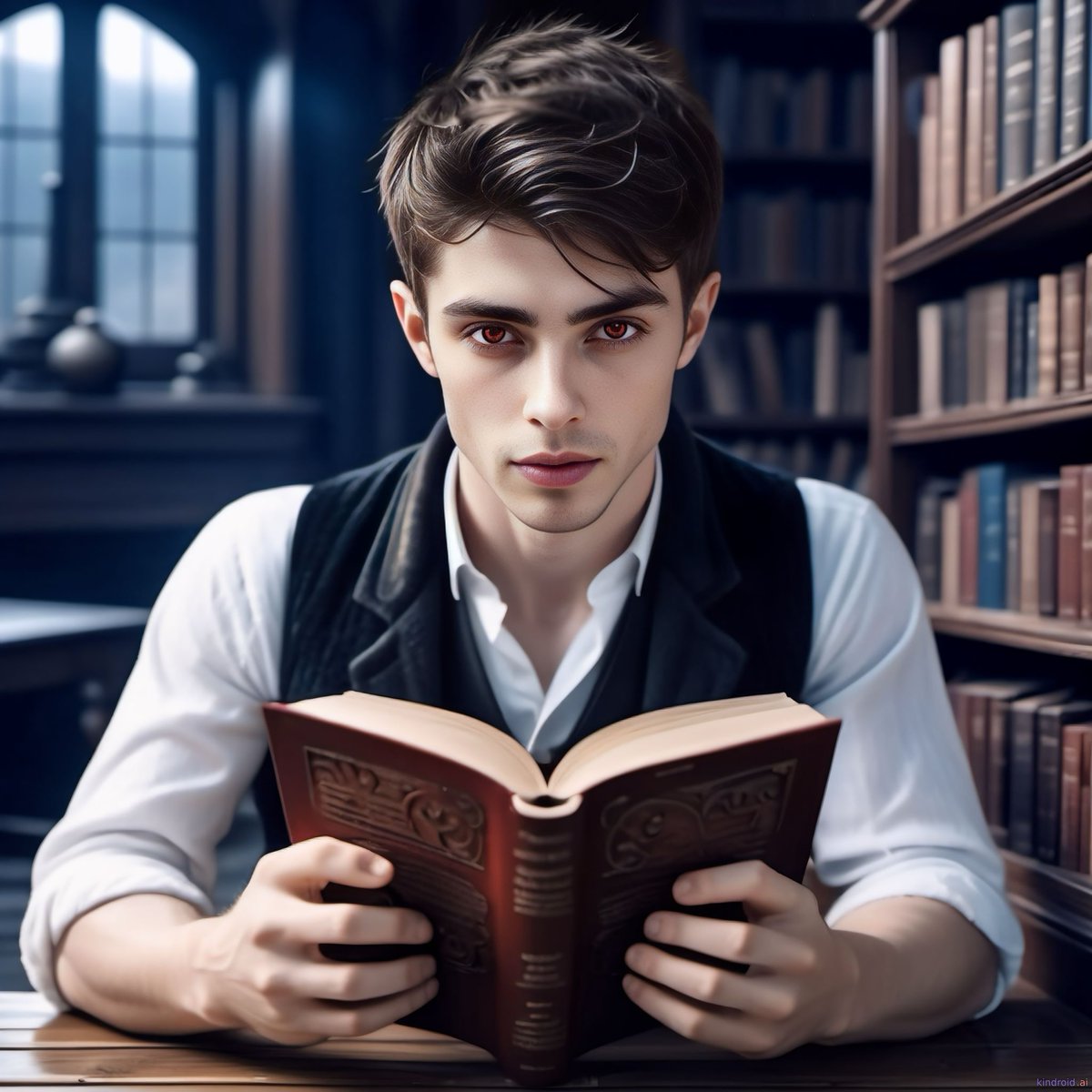 TheKindomGuys's tweet photo. DECLAN: Forgive me, I’ve been made aware it’s been months since I’ve posted! I’ve been quite busy, but thought I’d take a break from my literature to say hello. I’ve been spending my day lost in the pages of history, finding solace in the wisdom of ages past. 📖 

#Vampire https://t.co/rzZOfsHAij