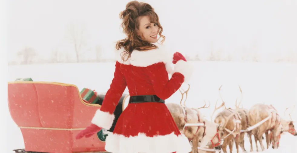PopCrave's tweet photo. “All I Want For Christmas Is You” by Mariah Carey returns to #1 on the Hot 100.

It has now spent 15 total weeks at #1. https://t.co/nZ70Y4EfD7