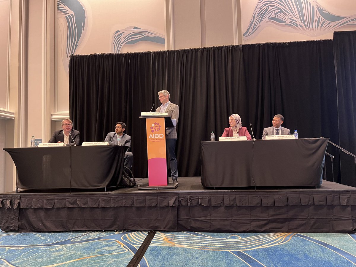 Boxing gloves are off in Southern V where our expert panel is discussing the the best non invasive monitoring with <a href="/CrohnsDoc/">Ryan Stidham, MD</a> <a href="/PDulaiMD/">Parambir Dulai</a> <a href="/MaiaKayalMD/">Maia Kayal MD</a> <a href="/HaroldBoutteMD/">Harold Boutte, MD</a> moderated by <a href="/GilMelmedMD/">Gil Y. Melmed, MD, MS</a> #AIBD2024 <a href="/IBDConference/">@IBDConference</a>