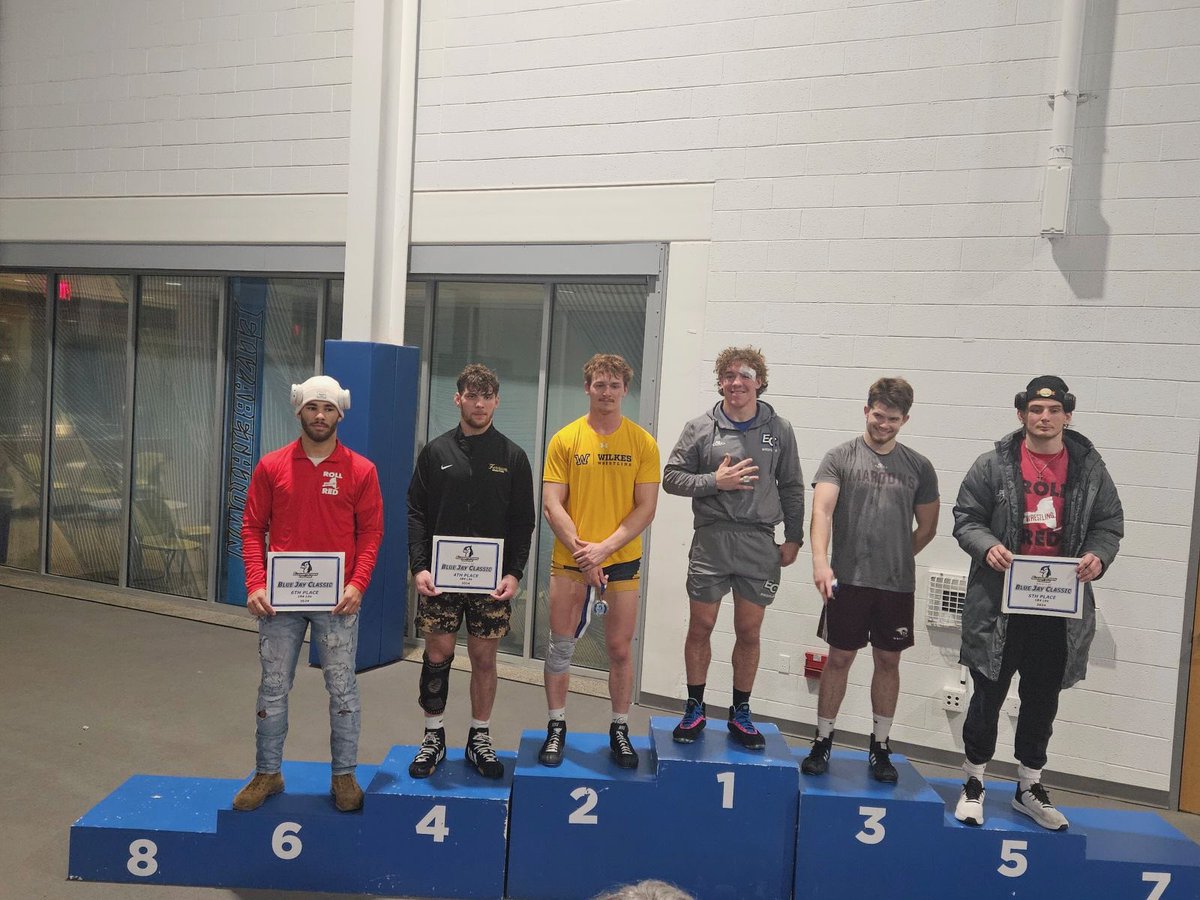Joey Toner takes 4th place at the Blue Jay Classic at 184 lbs! #GatorAlumni