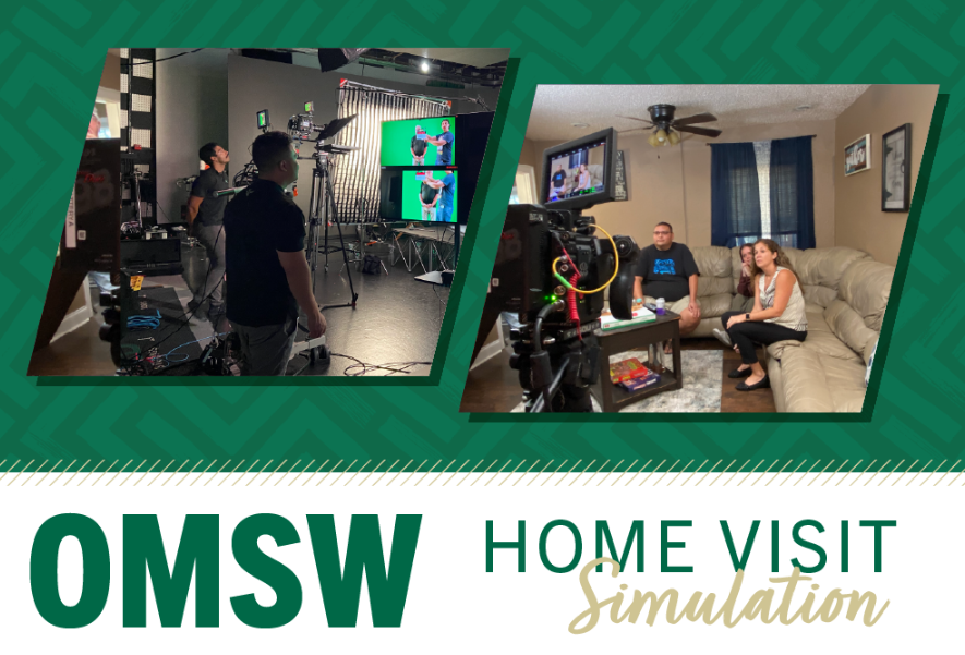 USFInED's tweet photo. Discover how USF's Master of Social Work students are gaining hands-on experience through innovative home visit simulations! This cutting-edge approach prepares future social workers to navigate real-world challenges with confidence. 🌟 Read more:https://t.co/81zXPSEN0L https://t.co/7ybYug48sN