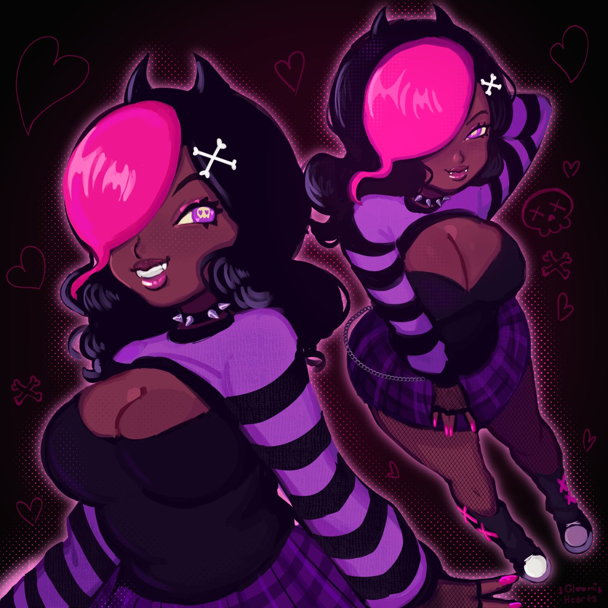 GloomiHearts's tweet photo. Comms are open! info in replies https://t.co/00PhwhhMOX