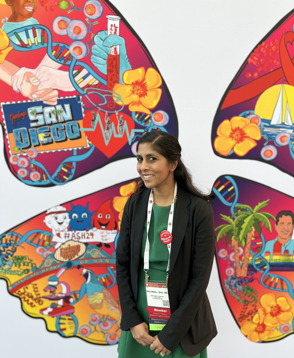 #ASH24: Snapshots from the 2024 <a href="/ASH_hematology/">ASH</a> conference featuring <a href="/washumedicine/">WashU Medicine</a> faculty, alumni and fellows.

Additional conference details here: bit.ly/3D1qCgm