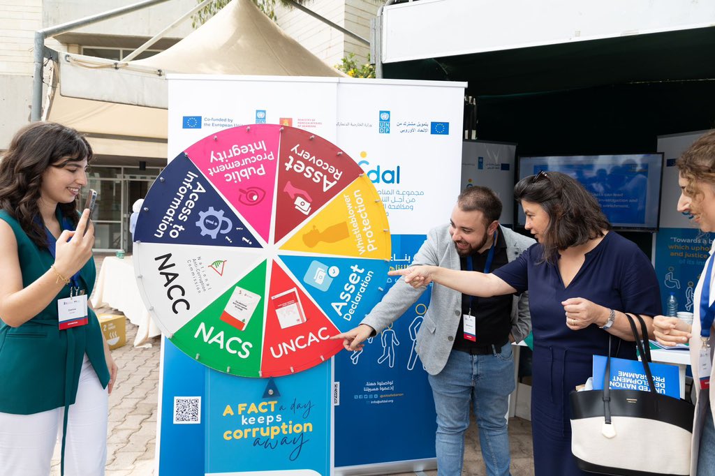 afdallebanon's tweet photo. 💡 Today marks #InternationalAntiCorruptionDay—a reminder of the power of transparency, accountability, and integrity.
At #AFDAL, we believe in the pivotal role #Youth can play in shaping a better future for #Lebanon. By embracing reform and driving good governance, we can rebuild trust and strengthen our institutions.
🌟 Grateful to our partners @UNDP_Lebanon, @EUinLebanon, and @DKinLebanon for their unwavering support in this shared mission. Together, we’re paving the way for lasting change.
🛑 It starts with us. Let’s take the first step toward a corruption-free future. Drop a 💪 if you’re ready to make a difference!
#IACD2024 #AntiCorruption #YouthForChange #GoodGovernance