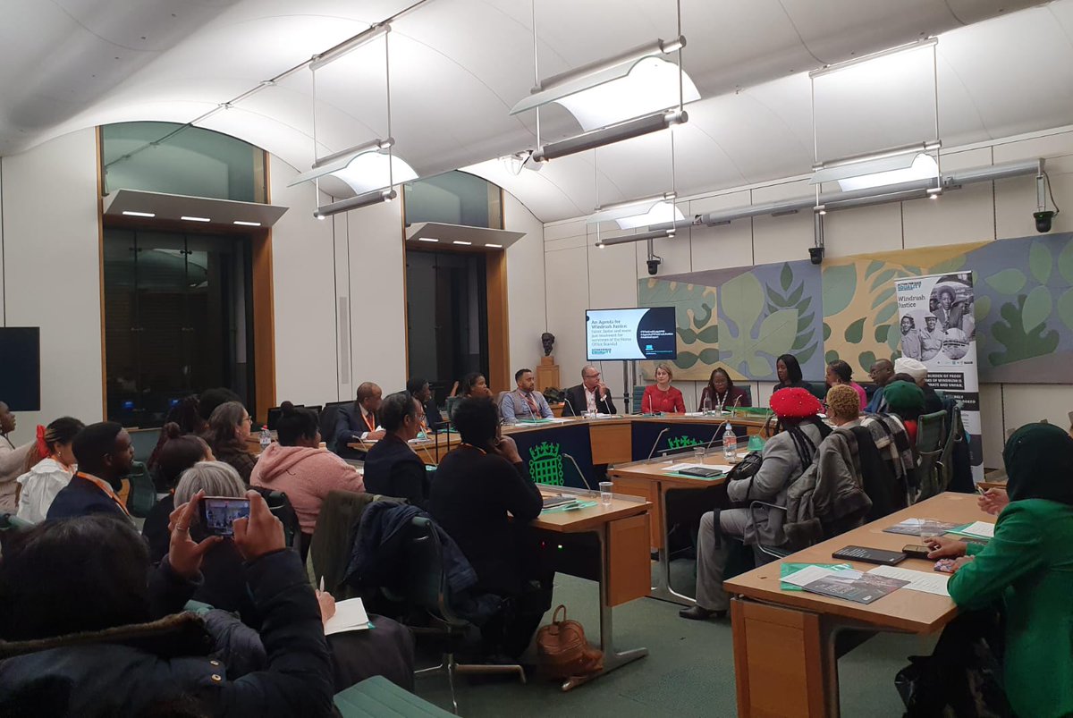 genisysarct's tweet photo. @AREtweets_ Windrush parliament event provided us the opportunity to highlight the importance of support for Windrush Claimants from MPs and Councillors through:

1. Direct Casework
2. Advocacy/Lobbying
3. Community Outreach and Engagement
4. Supporting Local Services https://t.co/jVrEnT0cqU