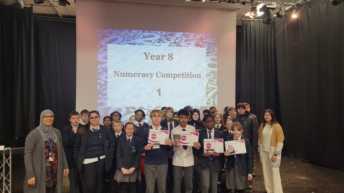 Happy to celibrate the Numeray Competition results for this term. Congratulations to 9BA, 8DB and 7SC. Bendigedig! You've made <a href="/willowshigh/">WillowsHighCardiff</a> proud! 👋👋👋👋