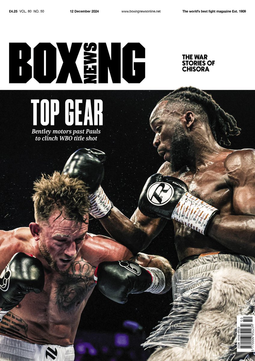 Boxing News (@boxingnewsed) on Twitter photo 𝐈𝐧𝐭𝐫𝐨𝐝𝐮𝐜𝐢𝐧𝐠 𝐨𝐮𝐫 𝐥𝐚𝐭𝐞𝐬𝐭 𝐜𝐨𝐯𝐞𝐫: Denzel Bentley motors past Brad Pauls to seal title shot.
🔗 bit.ly/BNsubs
#BoxingNews | #PaulsBentley
📸 <a href="/LeighDawney/">Leigh Dawney</a> 𝐈𝐧𝐭𝐫𝐨𝐝𝐮𝐜𝐢𝐧𝐠 𝐨𝐮𝐫 𝐥𝐚𝐭𝐞𝐬𝐭 𝐜𝐨𝐯𝐞𝐫: Denzel Bentley motors past Brad Pauls to seal title shot.
🔗 bit.ly/BNsubs
#BoxingNews | #PaulsBentley
📸 <a href="/LeighDawney/">Leigh Dawney</a>