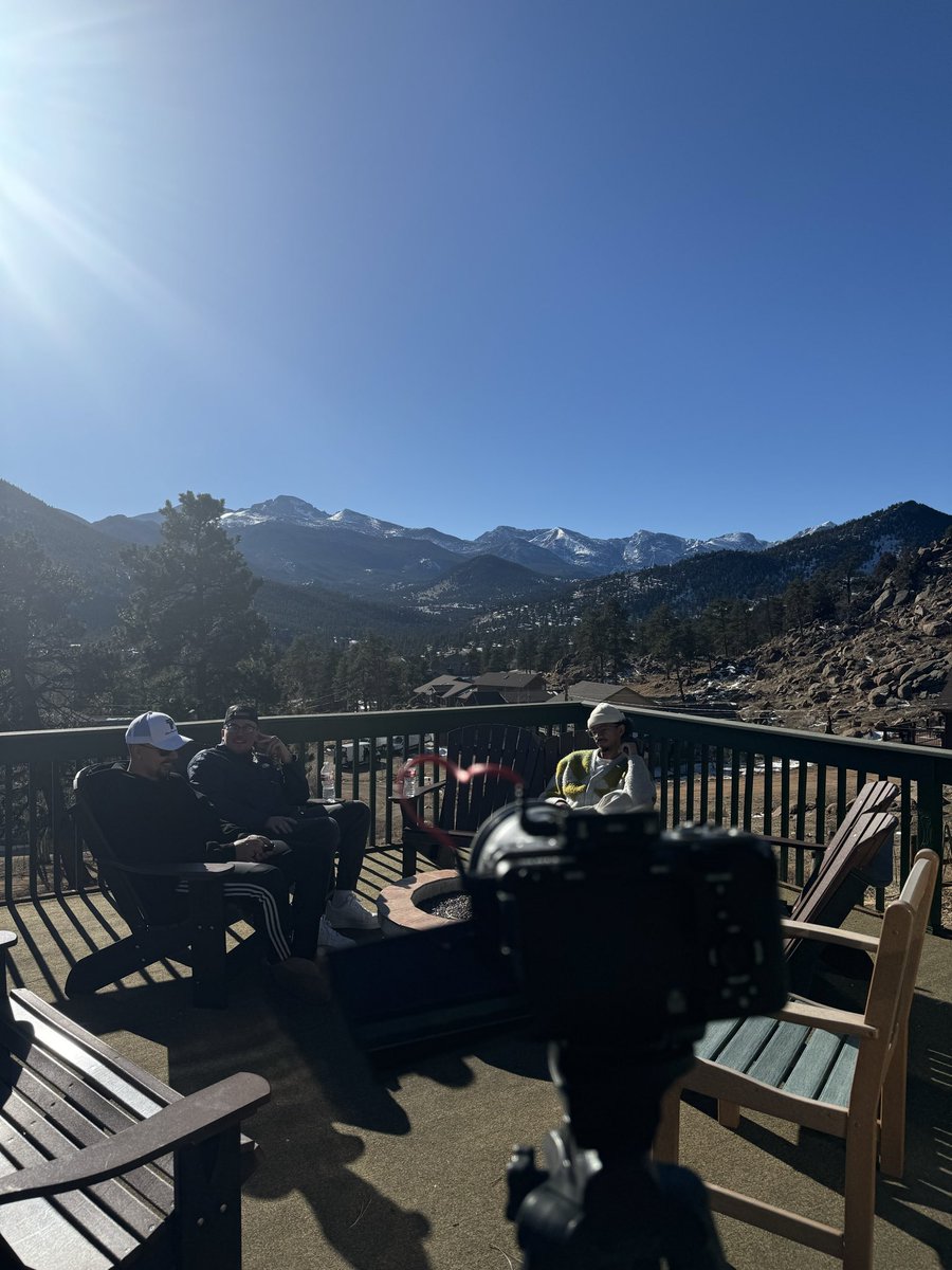 POV: You stay in the mountains to lock in with your friends