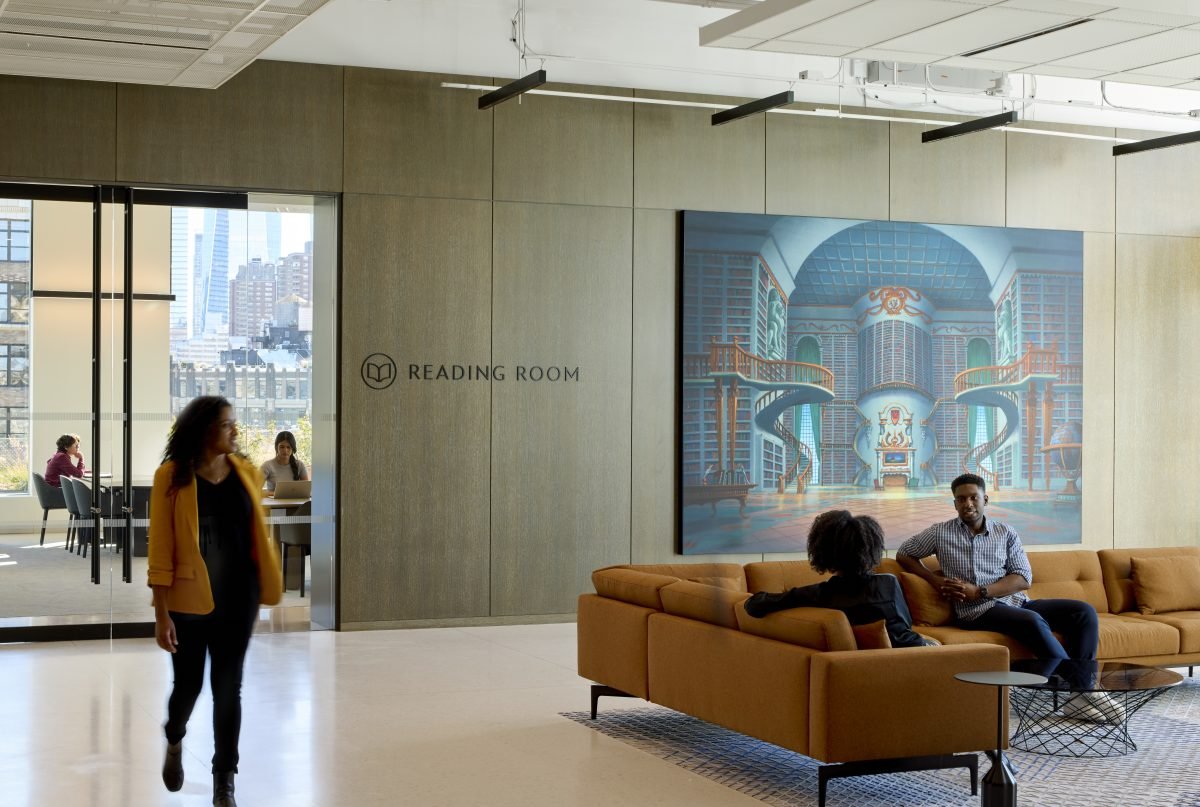 BoardwalkTimes's tweet photo. Disney's new headquarters for its New York businesses at 7 Hudson Square.

The NYC headquarters is named the Robert A. Iger building. https://t.co/B2ukQFuGuF
