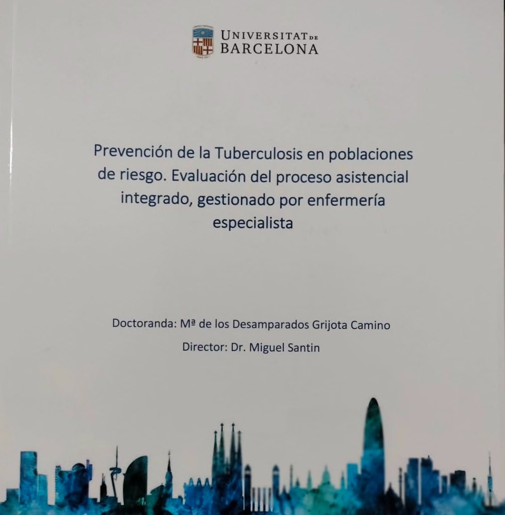 GRIN_IDIBELL's tweet photo. Muchísimas felicidades Dra. @AmparoGrijota 🎊��� . Una magnífica defensa de tesis que muestra el impacto de la #EPA en #tuberculosis. Tenemos una nueva doctora en el @GRIN_IDIBELL!!! https://t.co/t7rYFjUsjL