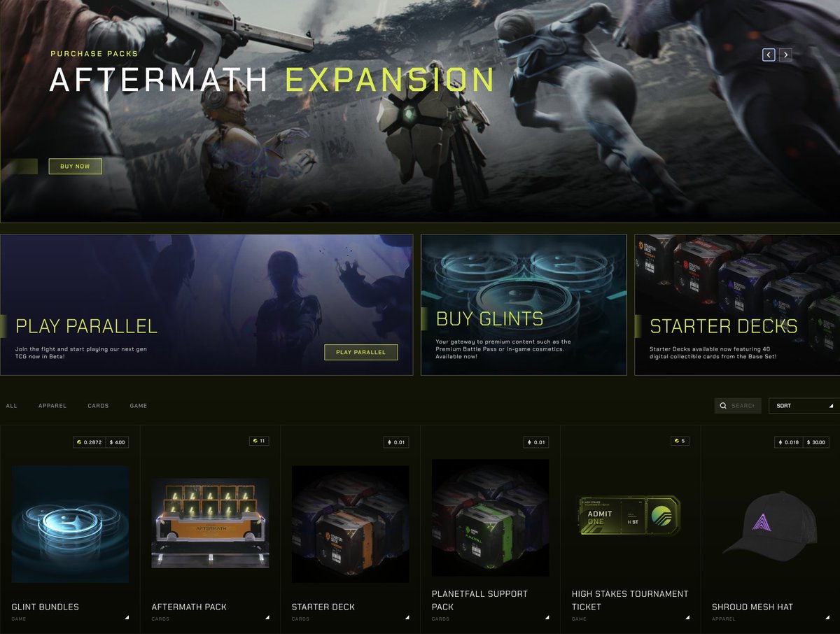 ParallelTCG's tweet photo. 𝗣𝗮𝗿𝗮𝗹𝗹𝗲𝗹 𝗦𝗵𝗼𝗽 𝗨𝗽𝗱𝗮𝘁𝗲𝘀

- Aftermath Packs are now available in the Parallel Shop! Use the link below to purchase more packs!

- We will be removing certain items from the Parallel Shop on December 13th. These items will not be returning to the shop. This includes the Legacy Embroidered Hoodie, Mesh Hats, and Logo Tee.
