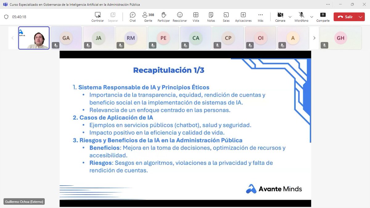 CapacitaINAI's tweet photo. 🥸¡Estamos por concluir el curso denominado Gobernanza de la Inteligencia Artificial en la Administración Pública!

🤲Gracias a todos nuestros  participantes https://t.co/BvFHreh8BK