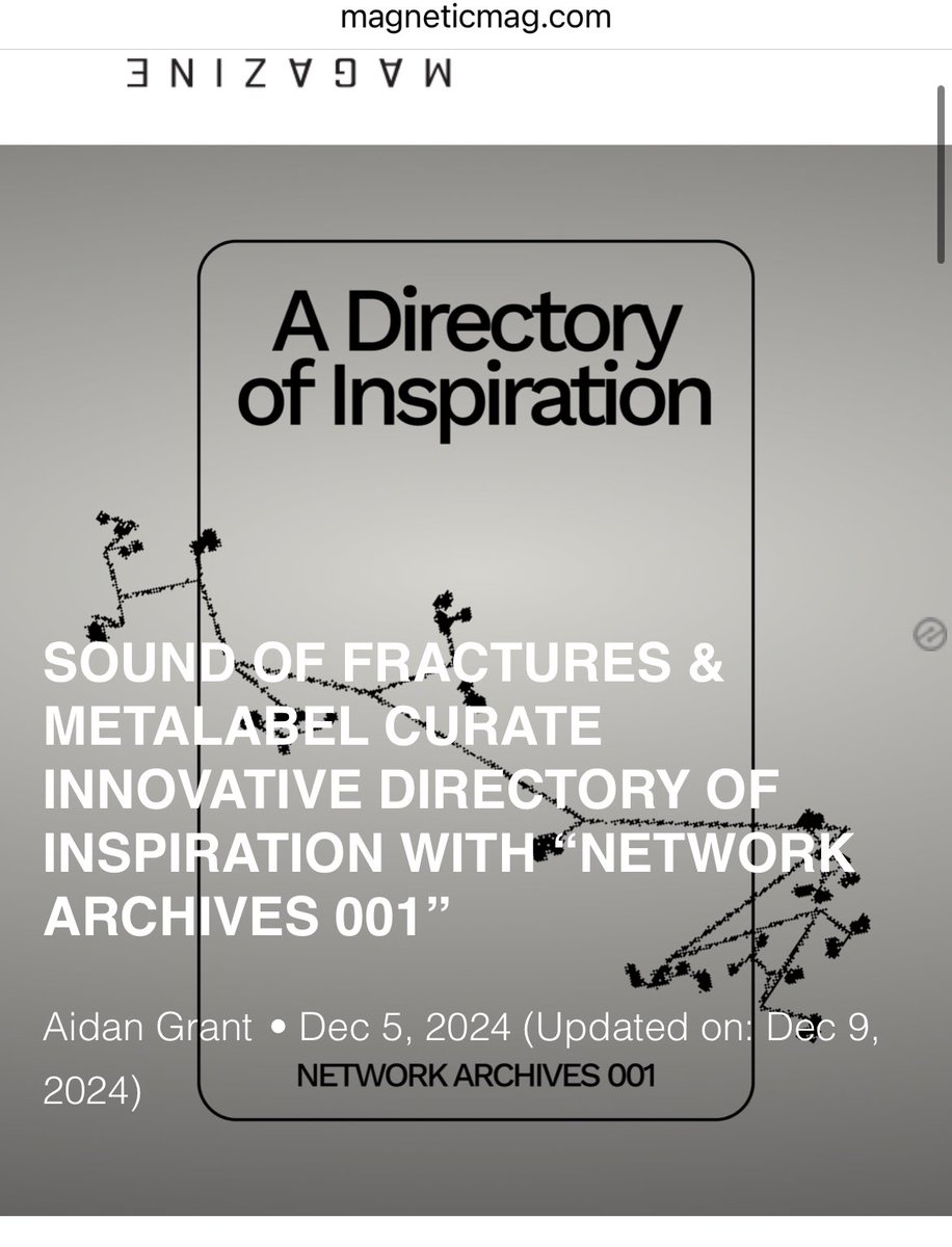 Network Archives tweet media