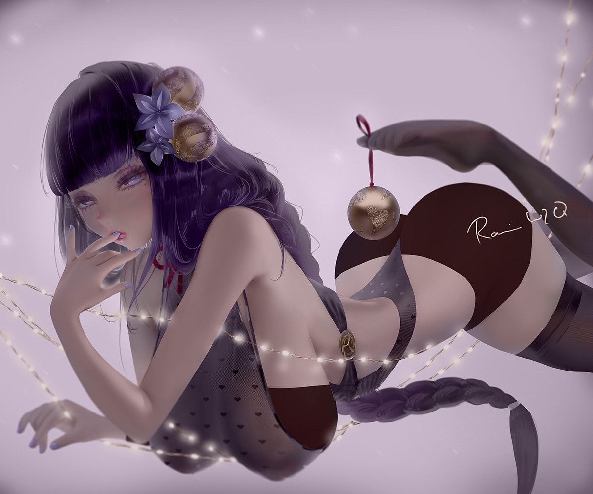 Raiden Shogun#raidenshogun #genshinimpact #genshin #genshinimpactfanart #patreon #gumroad #fanbox #rainwzq