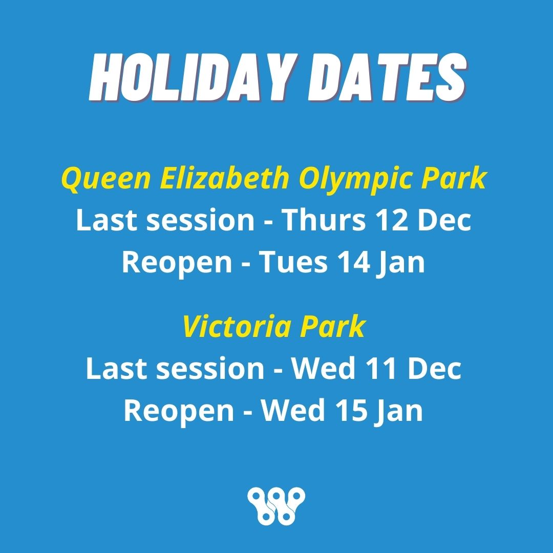 We’re wrapping up our #AllAbility year of impact ☺️..&amp; celebrating our instructor team.

Over the holiday season we’ll be taking a small winter break.

Each club is different, so please check timings here: bikeworks.org.uk/all-ability/al…
&gt; @towerhamletsnow @newhamlondon pictured.