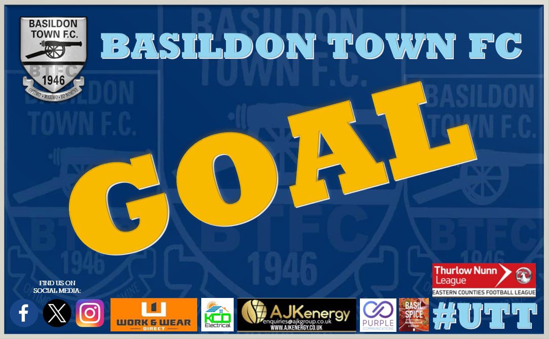 ⭐️ Basildon Town Goal ⭐

Thurlow Nunn League Division 1 South

<a href="/NewburyForestFC/">Newbury Forest FC</a> 1 - 2 <a href="/BasildonTownFC/">Basildon Town FC</a> 

Goal from Alex Awobimpe in the 15th minute💪

#UTT ⚽️🔵⚪️