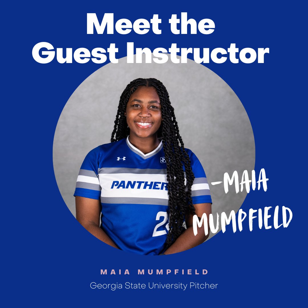 🔥 Learn to Pitch with Maia Mumpfield! 🥎
Led by Maia Mumpfield, a standout left-handed pitcher, first baseman, and power hitter at Georgia State University!
🗓️ Dates: Dec 21, 28, Jan 4, 11
⏰ Time: 10:00 AM - 11:30 AM
💲 Cost: $45 per session
⚡ Limited spots—don’t miss out!