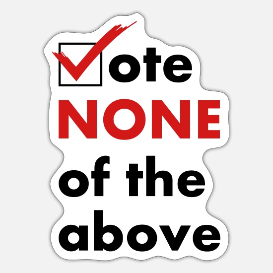 None of the above tweet media