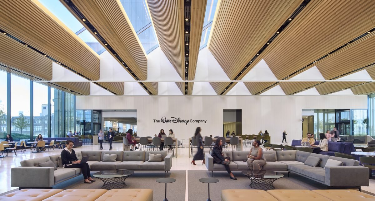 BoardwalkTimes's tweet photo. Disney's new headquarters for its New York businesses at 7 Hudson Square.

The NYC headquarters is named the Robert A. Iger building. https://t.co/B2ukQFuGuF