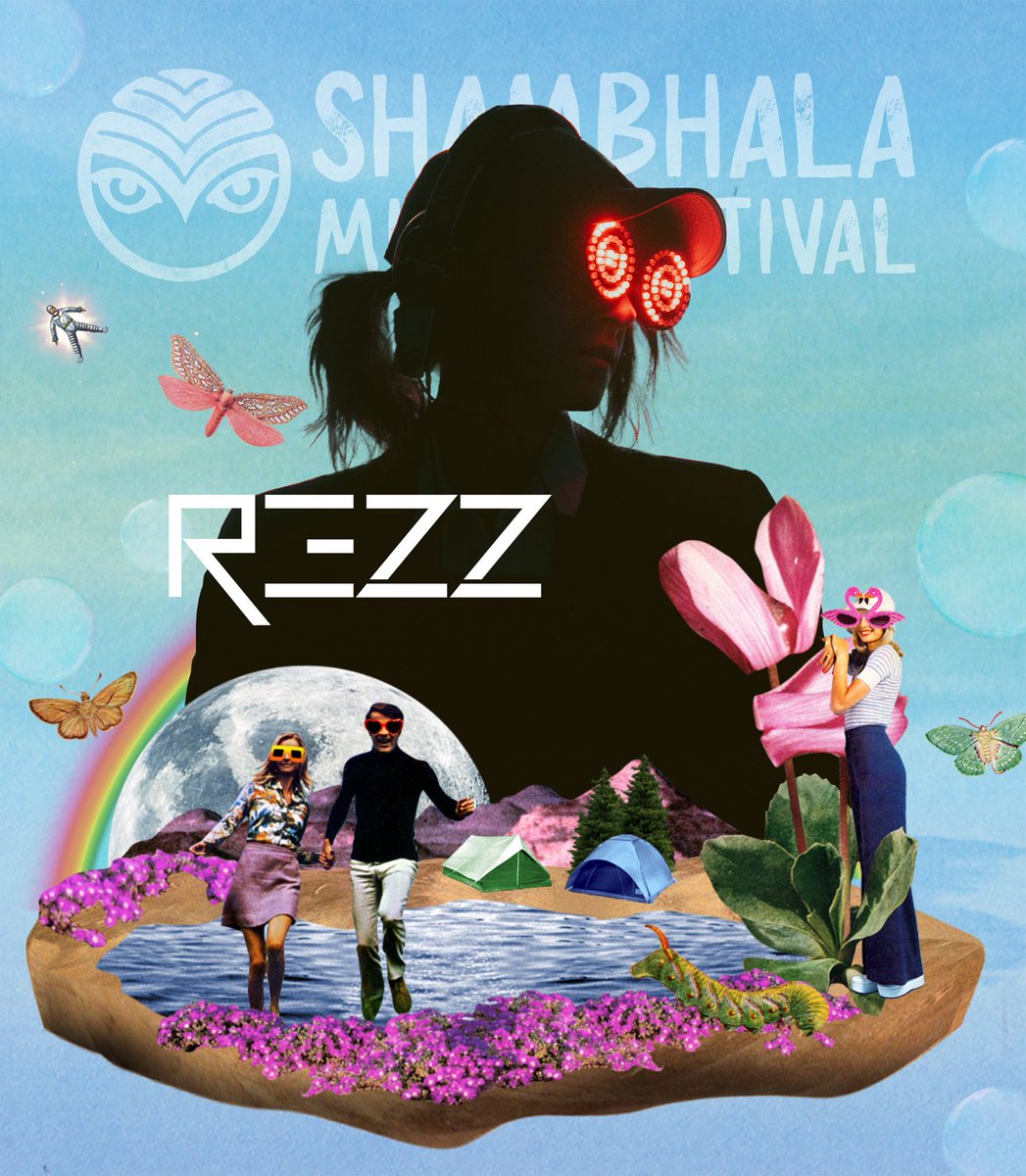 OfficialRezz's tweet photo. SHAMBHALA! Honored to be the first artist announced playing in 2025. This is one of the festivals that popped my career off in 2016, and I am happy to be seeing u again 💋 https://t.co/6J9FKmbbO3