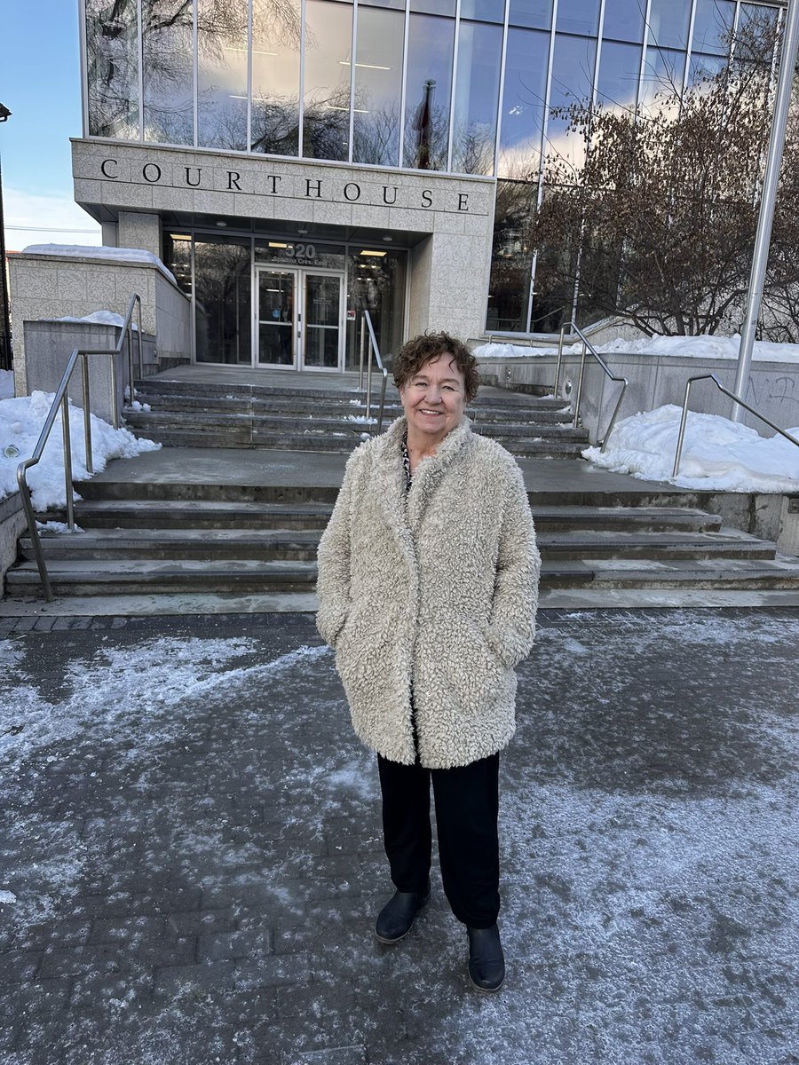 Today I observed the Class Action certification hearing brought forward by survivors of forced and coerced sterilization against the Saskatoon Health Authority. 

In 2017 I co-authored a report that brought international attention to this issue and how it must be stopped.