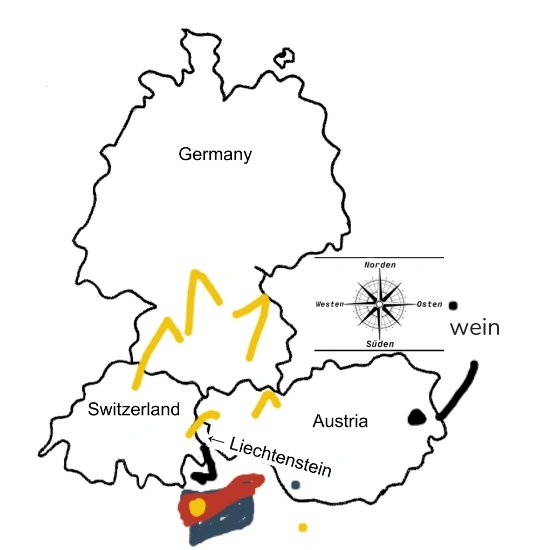 frau_leonard's tweet photo. To finish up our Deutschland unit, German Flex students practiced their reading and map skills to draw in locations in German-speaking countries 🇩🇪🇦🇹🇨🇭🇱🇮 #teachgerman https://t.co/OI0wukBstq