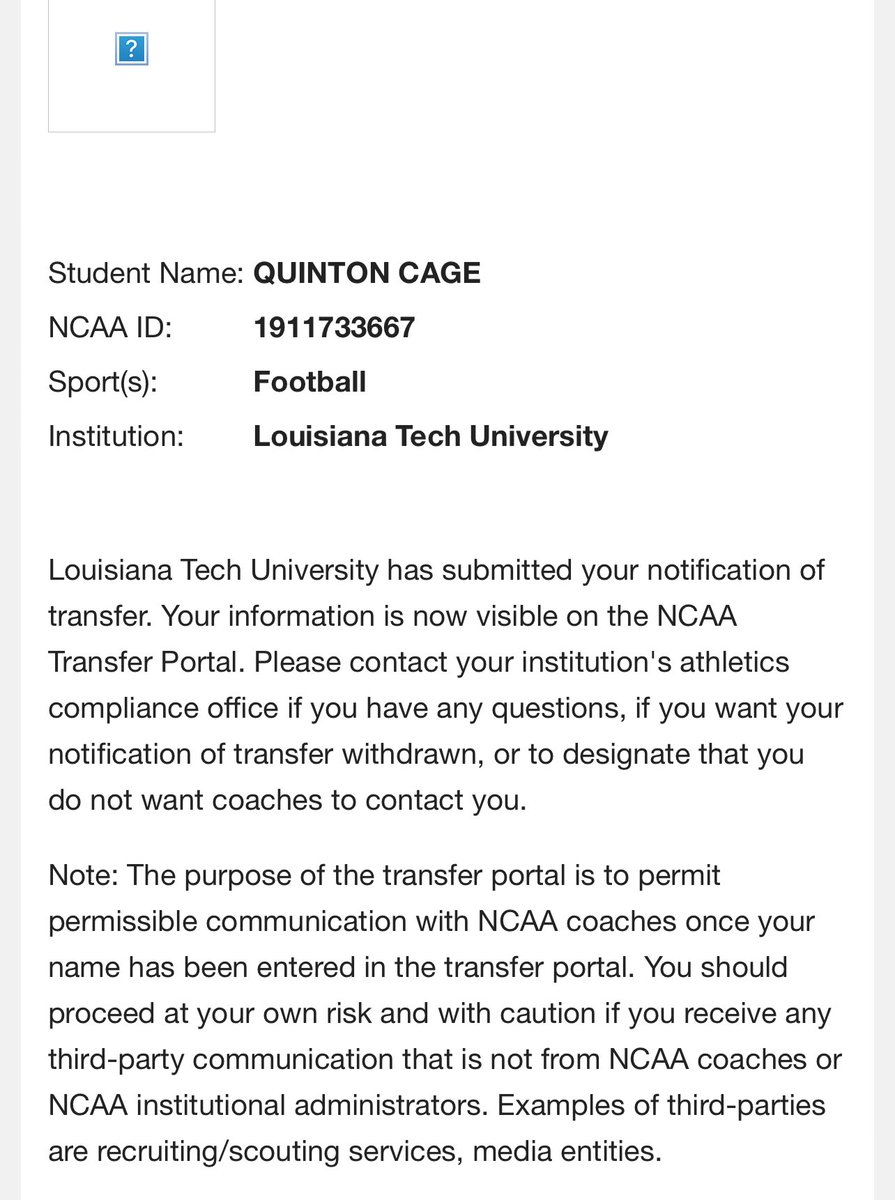 ThePigEra's tweet photo. Officially in the Transfer Portal as a Grad Transfer https://t.co/QKAjpyF6yI