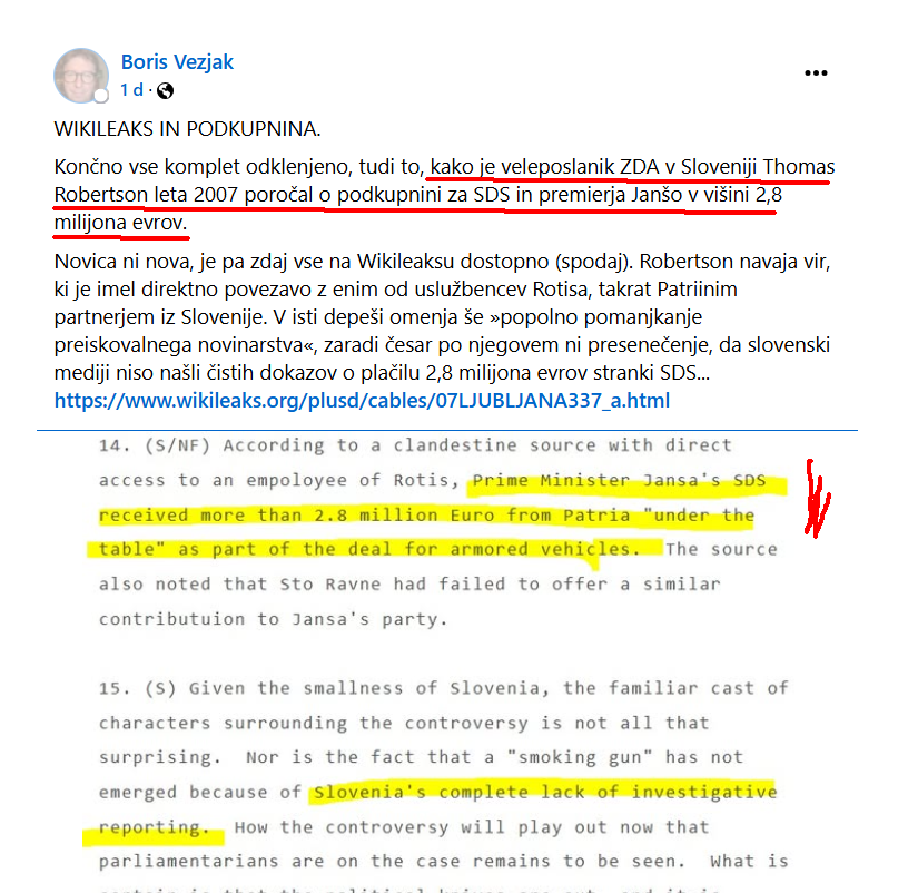 PreglArjan's tweet photo. Še uradno razkriti dokumenti o prejemanju podkupnine.
Prvorazredni Ivan Janez pa še kar ploza o krivosodju, čeprav so ga prijateljčki kar izpustili iz zapora ...
https://t.co/e8QLKPTzzE https://t.co/VWYBQ8okrU