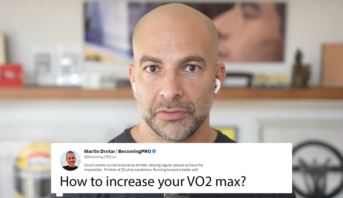 Becoming_PRO_co's tweet photo. This is Dr. Peter Attia.
One of the leading voices in health and longevity. 

He says:
"VO2 max might be the single most important metric for how long you’ll live."

Here’s why your VO2 max matters and how to improve it for a longer, healthier life. 🧵 https://t.co/HGdF0kXR7t