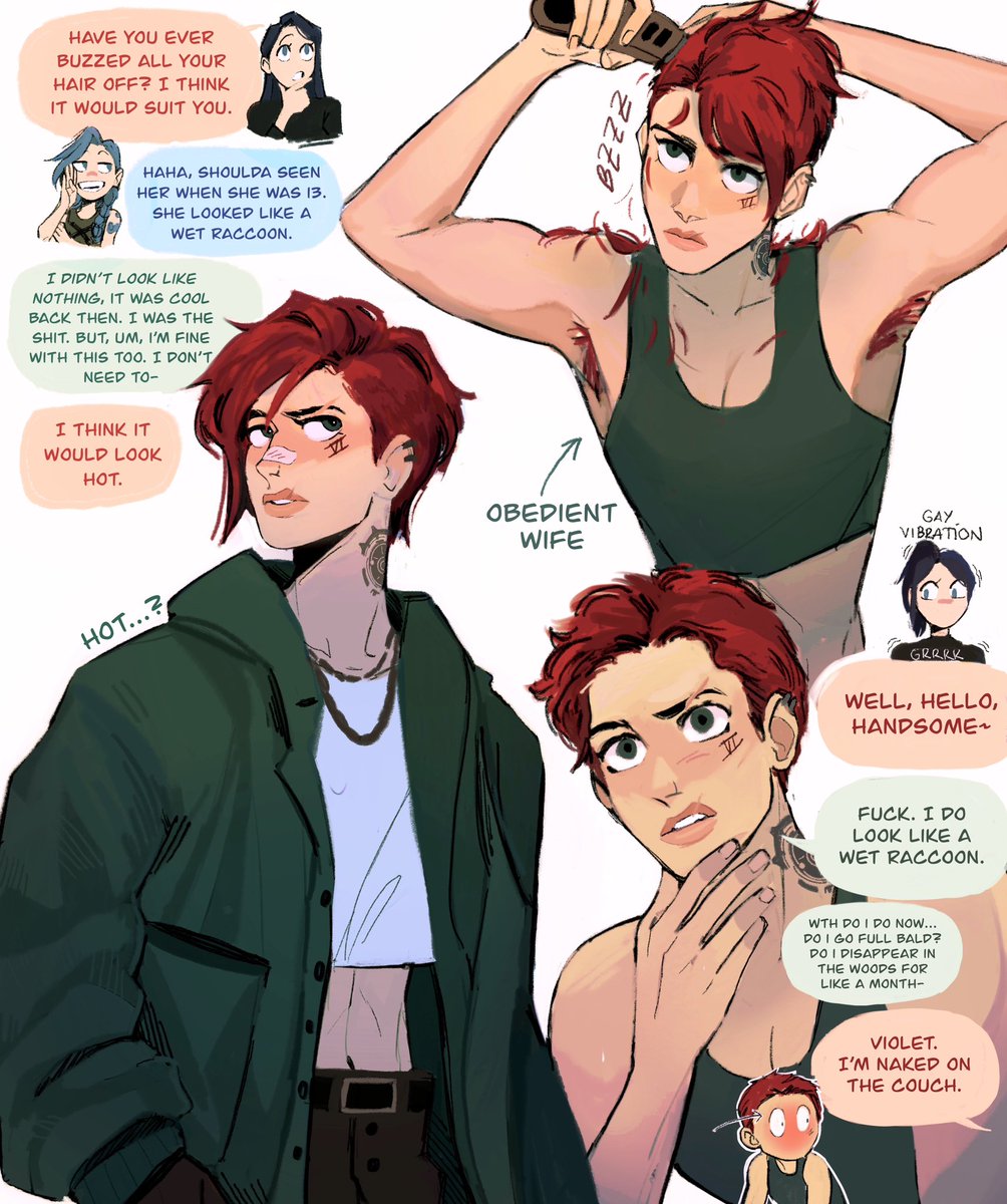 Vi looks good in every hairstyle 💋 #caitvi