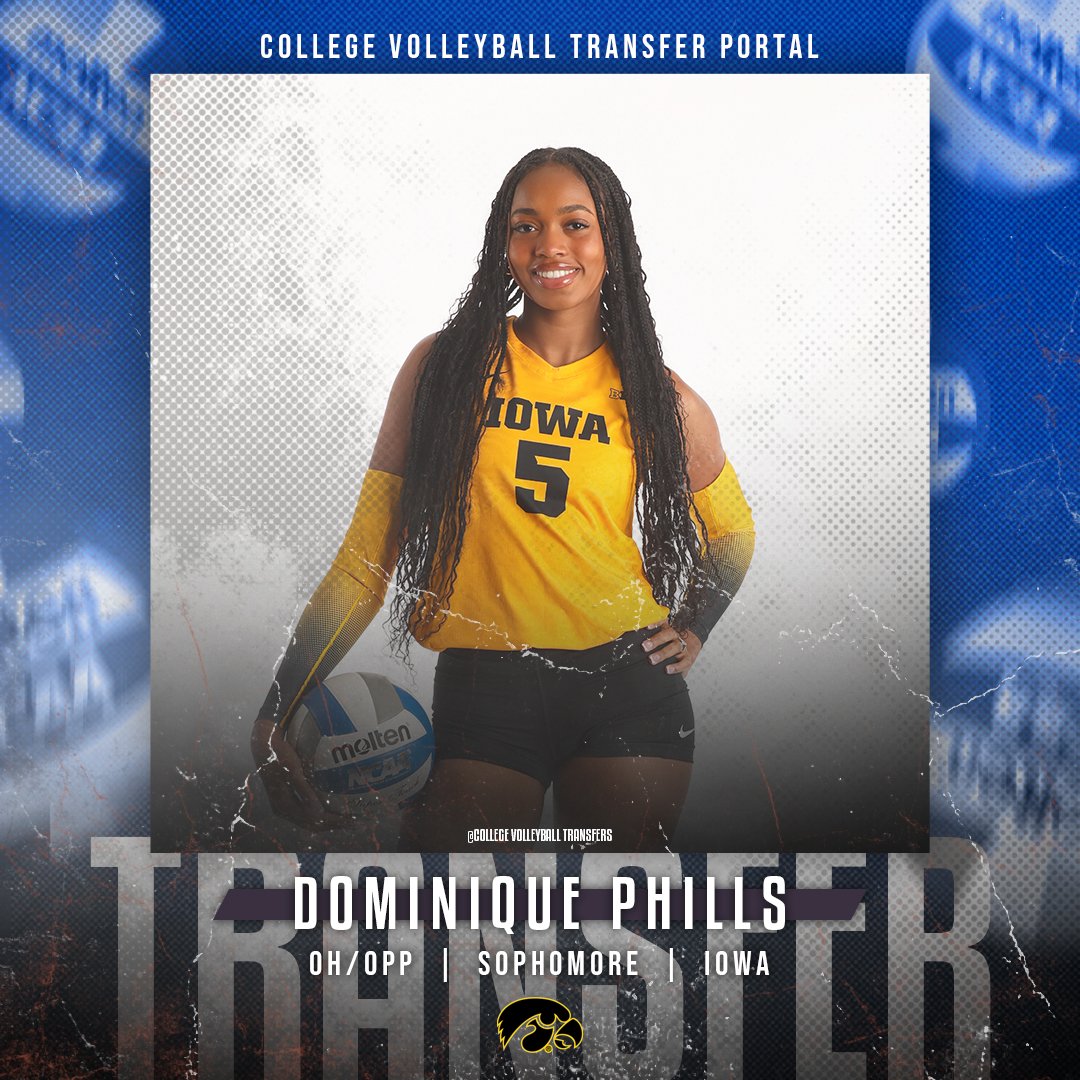 CVBTransfers's tweet photo. 𝗜𝗻 𝗧𝗵𝗲 𝗣𝗼𝗿𝘁𝗮𝗹

✏️: Dominique Phills
🏐: OH/OPP
🎓: Sophomore
📍: Iowa
❌: @DCPhillsVball 

#CollegeVBTransfers | #NCAAWVB https://t.co/XCjd8F19bN