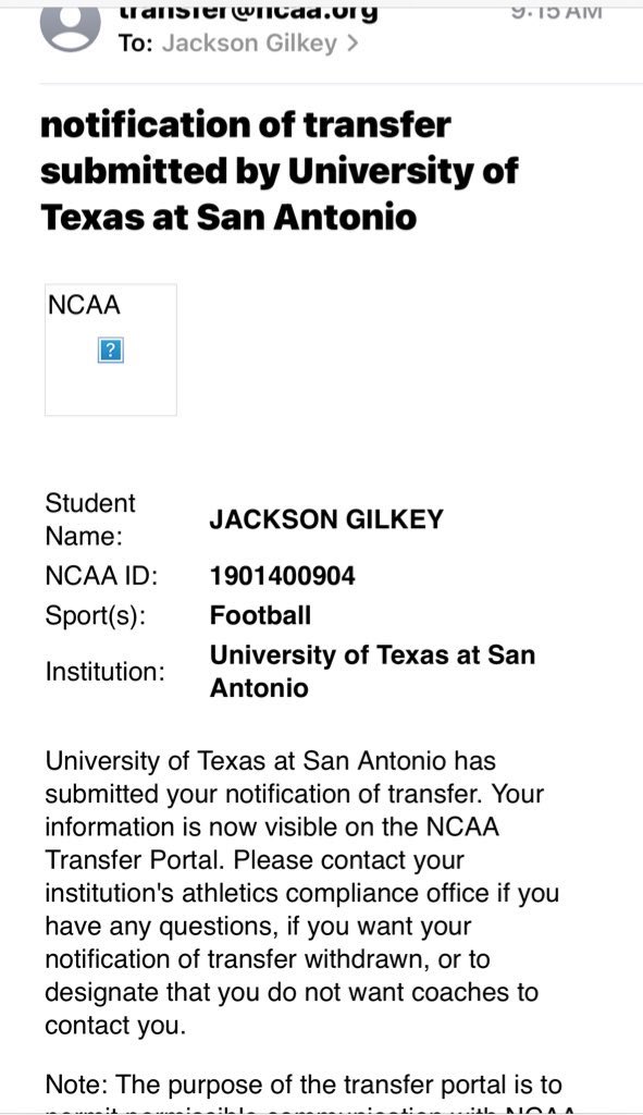 Officially in the portal.