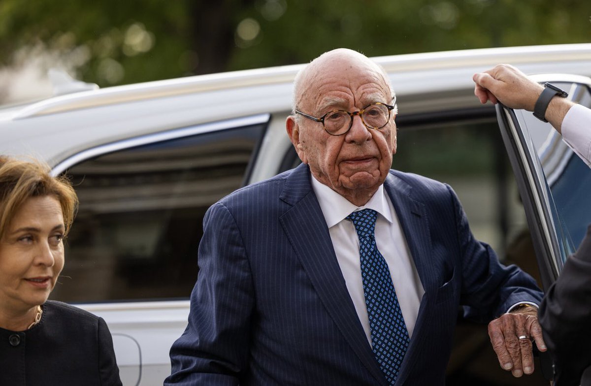 BREAKING: Rupert Murdoch fails in his bid to change his trust. A Nevada commissioner ruled resoundingly against Murdoch, who was trying to give full control of his empire to his son Lachlan and lock in Fox News's right-wing editorial slant. (NYT)