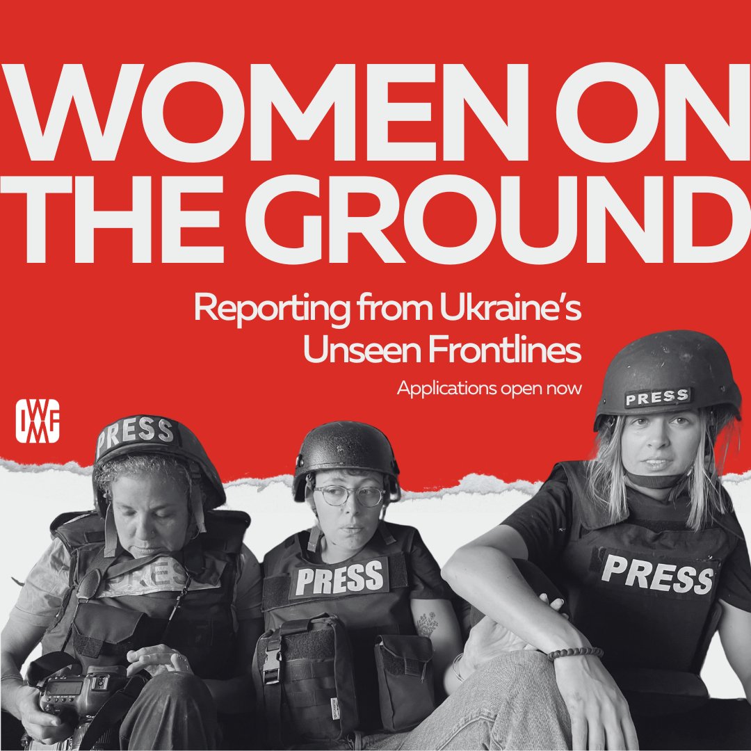 International Women's Media Foundation (@iwmf) on Twitter photo JUST ANNOUNCED: Thanks to the Howard G. Buffett Foundation, we'll be leading reporting trips for local journalists from the U.S., France and Germany to Ukraine, exploring the unseen impact of Russia's invasion. Applications are open now – learn more: iwmf.org/programs/ukrai…. JUST ANNOUNCED: Thanks to the Howard G. Buffett Foundation, we'll be leading reporting trips for local journalists from the U.S., France and Germany to Ukraine, exploring the unseen impact of Russia's invasion. Applications are open now – learn more: iwmf.org/programs/ukrai….
