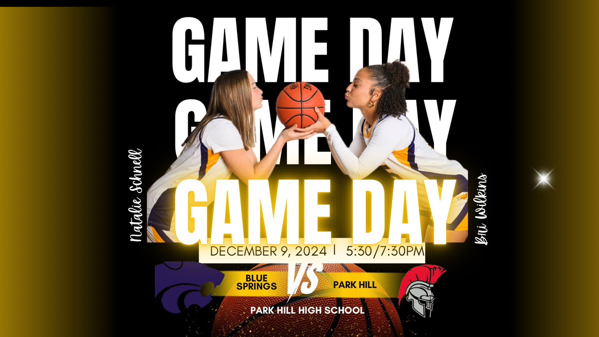 Game Day!! 

🏀 GAME DAY!! 
🆚 Park Hill  
📍 Park Hill High School  
⏱️ 5:30/7:00 PM

It’s A Great Day To Be A Wildcat!!