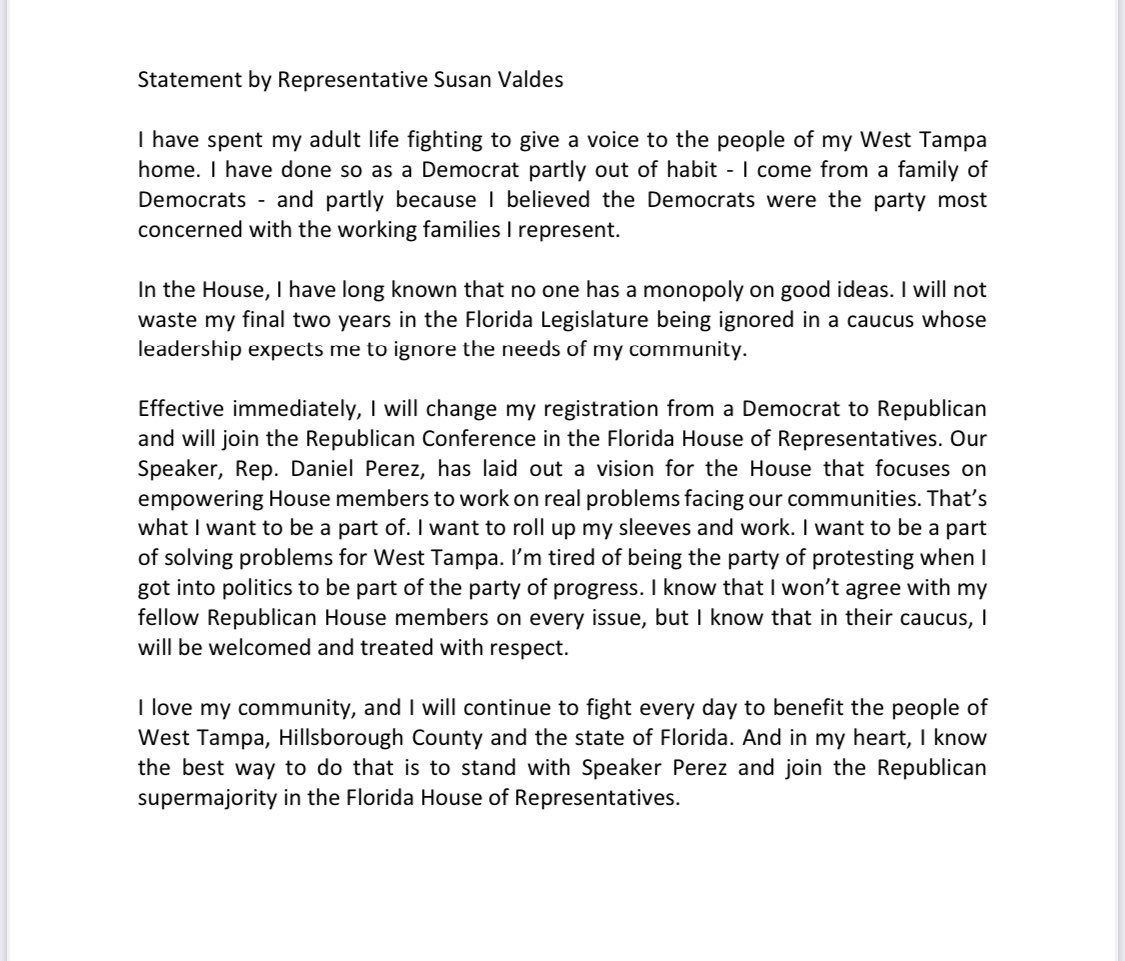 Susan L. Valdés tweet media