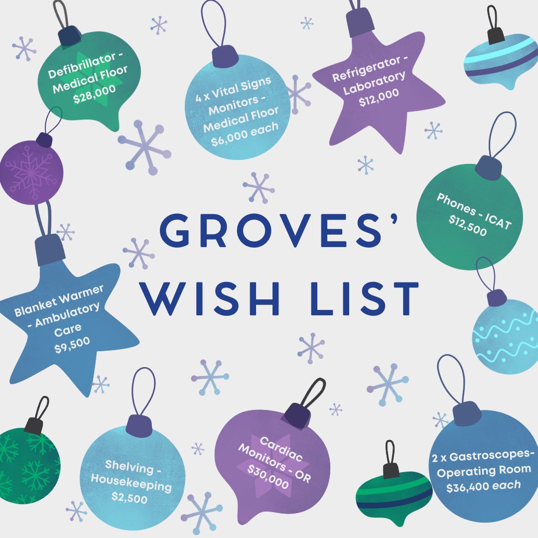 Groves Hospital & Foundation tweet media