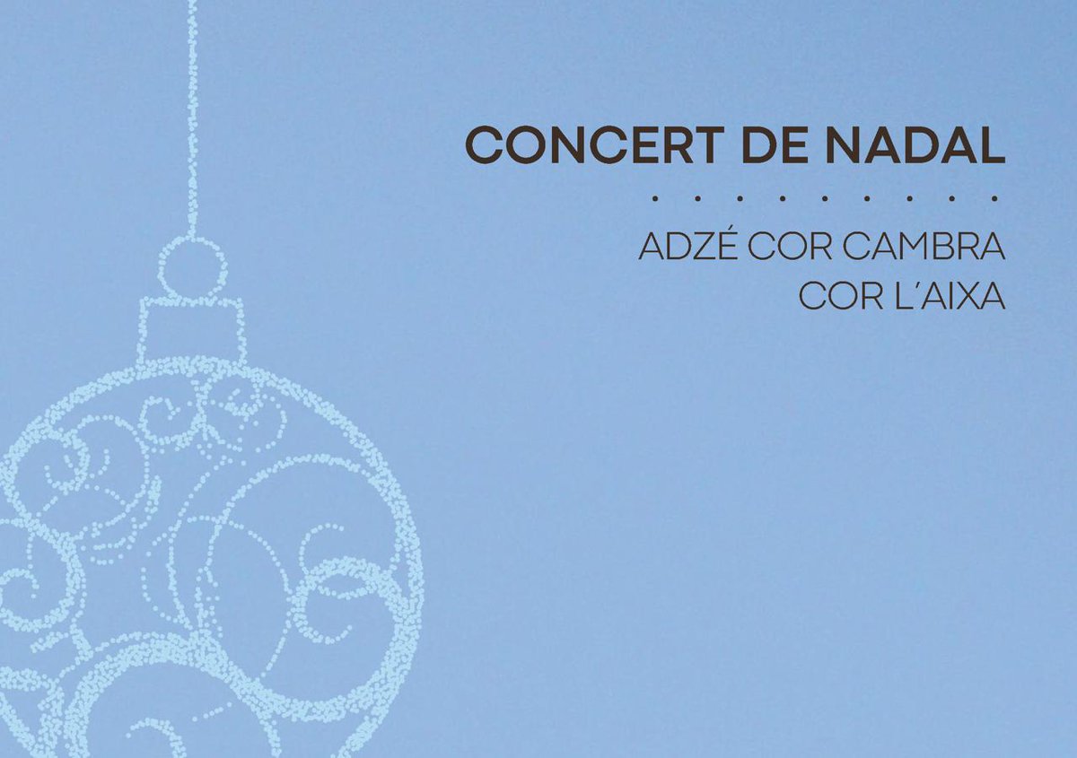 cor_aixa's tweet photo. Reserva't el dissabte 21 al vespre!
No te'l pots perdre!! https://t.co/dAg2khCv4t