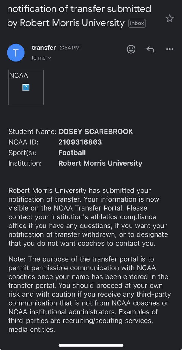 Officially in the portal!!