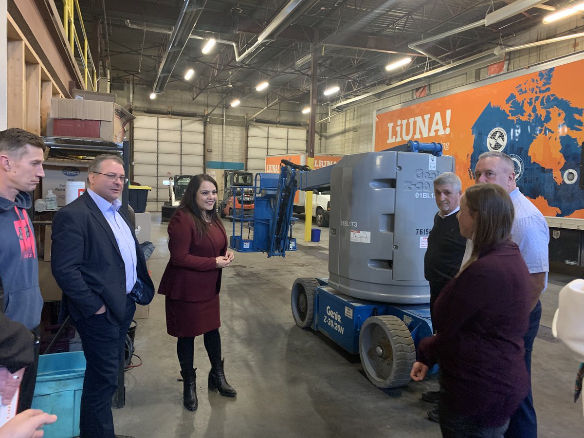 Recently I toured the <a href="/LIUNA/">LIUNA</a> Local 92 training facility in Edmonton. LIUNA members play a key role in building and maintaining infrastructure projects across Alberta, including roads, bridges, and pipelines. Alberta’s government stands with the workers who build our province, and