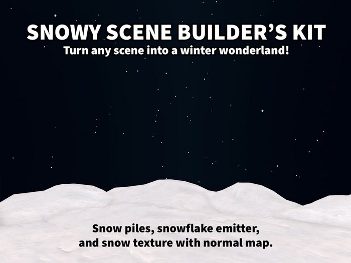 ❄️ My friend made some beautiful snow just in time for the holidays! ❄️

Please go check it out:

marketplace.secondlife.com/p/HECKS-FX-SNO…